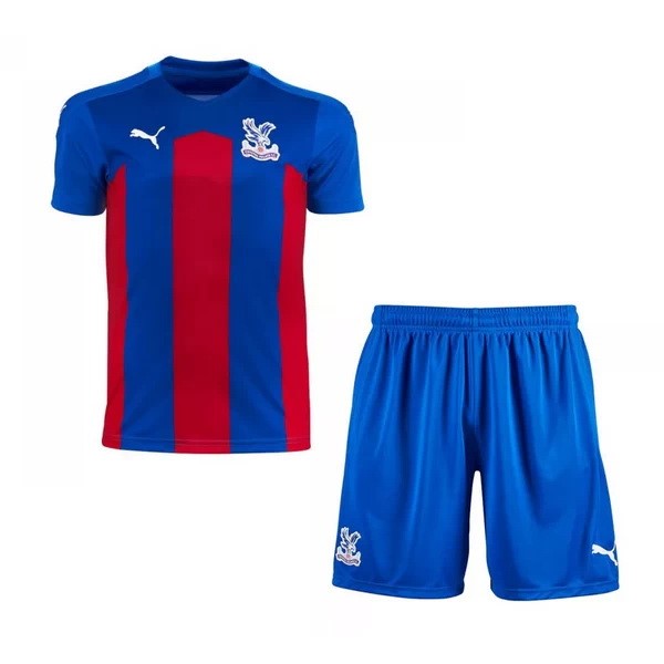 Camiseta Crystal Palace Replica Primera Ropa Niños 2020/21 Rojo Azul